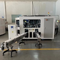 Machine de Sérigraphie Automatique CNC 6 Couleurs pour Bouteilles de Verre, Flacons de Parfum Vides et Flacons d'Attar