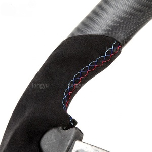 Volante de fibra de carbono Led para <span class=keywords><strong>BMW</strong></span> X1 E84 F48 U11 X2 F39 X3 E83 F25 G01 XDrive 28I SDrive 20i 20d 30E 18i Suv M35i - Product Image 2