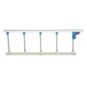 Zhuoran Stainless Steel Bed Rail 117cm 40cm Height Press Fixed Installation For Nursing Hospital Elderly Beds - Product Image 5