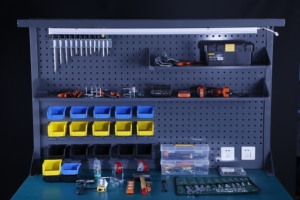 Hot bán Heavy-Duty thép bàn làm việc Điều kiện Mới bảng điện với core mang thành phần phó băng ghế dự bị - Product Image 6