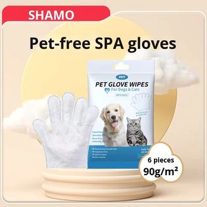 Gants jetables professionnels pour animaux de compagnie, lingettes désodorisantes pour le nettoyage à sec des pattes de chats et de chiens après la promenade - Vente en gros usine - Product Image 6
