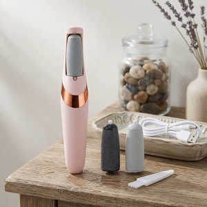 Nuevo Removedor Eléctrico de Callosidades para Pies con Carga USB, 2 Cabezales de Pulido, Máquina de Pedicura para Piel Muerta, Venta al Por Mayor - Product Image 2