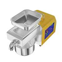 Presse à Huile avec 110V/220V, Idéale pour l'Extraction d'Huile d'Olive, en Acier Inoxydable 304