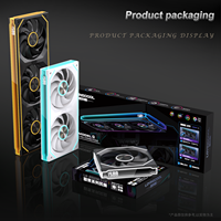 LOVINGCOOL 2026 Nouveau Ventilateur de Refroidissement Tout-en-un 120/240/360 mm RGB avec Affichage en Temps Réel de la Vitesse de Rotation, Ventilateur 12 cm pour Boîtier PC Ordinateur CPU