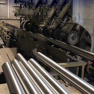 Extrémités de tuyaux de haute qualité <span class=keywords><strong>Tube</strong></span> rond en acier au carbone ébavuré 48.6MM 2.4mm tuyau chanfreiné tuyau en acier galvanisé à chaud poli japon - Product Image 5