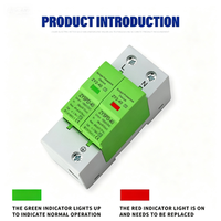 Parafoudres intelligents 2P 3P 20 kA 40 kA DC500V/1000V pour la protection contre les surtensions domestiques et les risques de foudre