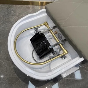 KISEN Mobilier de Salon Professionnel : Station de Spa Capillaire avec Équipement de Massage, Table de Lavage et Bac à Shampooing Intégré - Product Image 6
