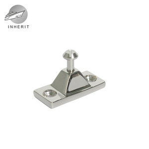 Support de fixation pour auvent de bateau en acier inoxydable, base pyramidale 50x22mm, accessoires pour auvent de yacht, matériel marin - Product Image 3