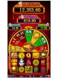 88 Fortunes Mone Coins Jeu de roulette avec récompenses mystérieuses à 85% d'éléments gagnants, écran vertical (MOQ 1 pièce) Prix usine pour machine de divertissement - Product Image 1