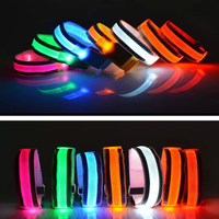 Bracelet LED avec logo personnalisé pour événement-Réglable, lumineux. Idéal pour la fête, la danse, les feux d'artifice, les cadeaux, les costumes et les friandises