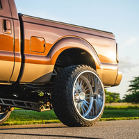 Jantes de camion forgées polies sur mesure SL 28X16 28X14 20X10 26X14 avec entraxes 8X170 8X180 6X139.7 pour Ford F250 GMC Sierra 2500