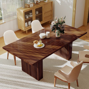 Mesa de Comedor Extensible Moderna de Madera Maciza, de Alta Capacidad, Ahorra Espacio, para 2 Personas, Mueble para Taller, Entrada, Cocina, Comedor - Product Image 1