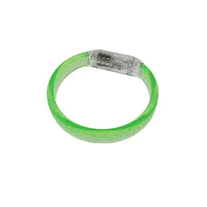 customized Led wristbands Standard or sound activated Glow Bracelets Glow in The Dark Party Supplies Bracelets Toys