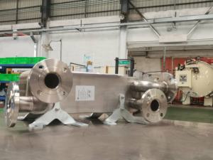 Intercambiador <span class=keywords><strong>de</strong></span> Calor Marino Soldado para Refrigeración, Ahorro <span class=keywords><strong>de</strong></span> Energía, Conveniente, Fabricado en Material Duradero 316L, Certificación CE TUV - Product Image 5