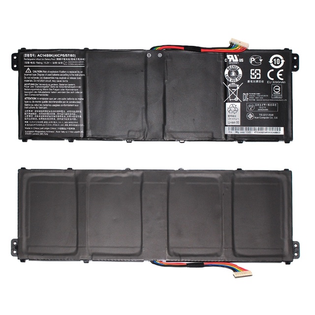 Original Laptop Battery AC14B8K KT.0040G.004 Battery 48WH for ES1-511 ES1-520 V3-371 V3-111 E5-771G 15.2V Notebook Battery
