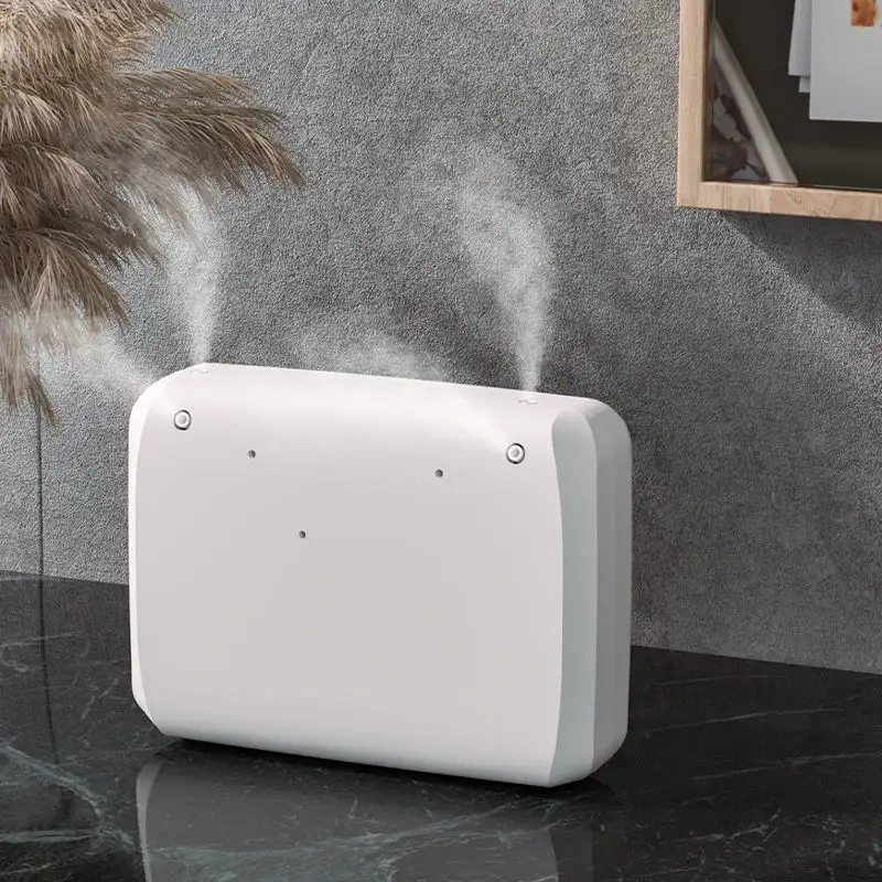 Bluetooth-Steuerung Diffusor Maschine professionelle vier Sprühgeräte magnetische Abdeckung Miniventilator wasserloser Aroma-Diffusor