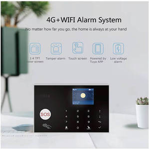 Tuya Smart WIFI 2G/4G GSM Home Security Alarm Burglar <b>System</b> <b>Wireless</b> Wired With Google Alexa IP <b>Camera</b> House Protection - Product Image 3