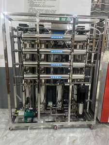 Machine de traitement <span class=keywords><strong>Ter</strong></span> du système d'osmose inverse industriel en acier inoxydable 2000LPH avec taux de dessalement élevé de 98% - Product Image 5