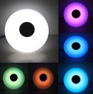 <span class=keywords><strong>Led</strong></span> UFO âm nhạc đèn RGB 30 Wát bóng đèn thông minh với điều khiển từ xa đầy màu sắc thay đổi Dimmable Đảng ánh sáng - Product Image 4