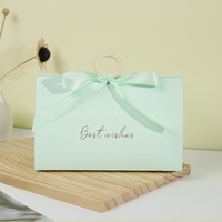 Boîte cadeau en bois avec poignée, personnalisable avec logo, pour bijoux, souvenirs, bonbons de mariage