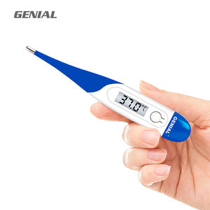 Termômetro do hospital exato, boca oral termômetro do corpo casa usando temperatura eletrônica lcd flexível - Product Image 3