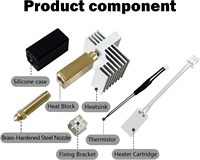 ThxPrint Upgrade Hotend Keramik 0.4MM untuk Centauri Carbon Hotend Print Head Extruder Hot End