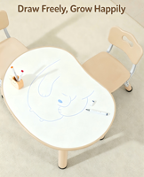 Chaises de classe pour maternelle, mobilier scolaire préscolaire, table et chaises d'apprentissage pour enfants, bureau de taille adaptée