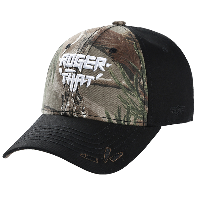 Бейсбольная кепка с металлической застежкой и 3d-вышивкой