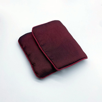 Bijoux en satin et éponge respectueux de l'environnement à la mode pochettes de voyage anneau bijoux de poche personnalisés