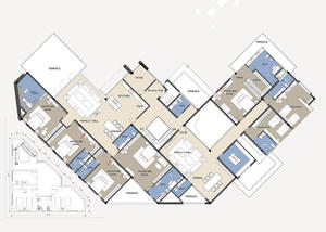 Solutions <span class=keywords><strong>de</strong></span> conception <span class=keywords><strong>de</strong></span> plans d'étage personnalisées, écologiques, ignifuges et postmodernes pour villas <span class=keywords><strong>de</strong></span> <span class=keywords><strong>jardin</strong></span>, pour salle <span class=keywords><strong>de</strong></span> bain, salon, chambre à coucher, en <span class=keywords><strong>3D</strong></span> - Product Image 2
