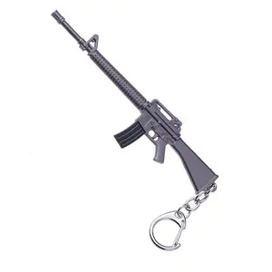 Горячая распродажа, 12 см, 9 см, пистолет, брелок для ключей от производителя