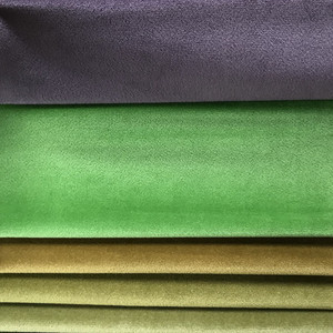 Bán Buôn 250gsm Mềm Dệt Kim Hà Lan Nhung Vải Thoải Mái <span class=keywords><strong>Polyester</strong></span> Spandex Hàn Quốc Căng Ăn Mặc Cho Quần Áo Ghế Sofa Đồng Bằng - Product Image 4