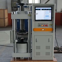 Máquina de Prueba de Compresión de Concreto de 2000kn, Controlada por Computadora, Electrohidráulica, para Pruebas de Resistencia a la Compresión del Concreto