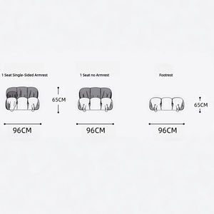 Canapé modulaire haut de gamme moderne, canapé sectionnel compressé <span class=keywords><strong>sous</strong></span> <span class=keywords><strong>vide</strong></span>, mobilier de salon, canapé-lit de luxe en tissu design - Product Image 3