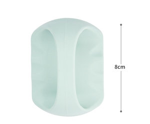 Nouvelle conception de peigne de massage du cuir chevelu / Brosse de massage du cuir chevelu en silicone à double usage (sèche et humide), imperméable et non jetable - Product Image 3