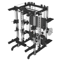 Équipement de musculation multifonctionnel Smith Machine Trainer, équipement de fitness de haute qualité, appareil d'entraînement fonctionnel tout-en-un pour salle de sport