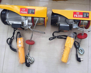 Prix ​​bas Nouveau Treuil électrique portable monophasé 220V AC Mini Treuil à câble en acier 1000kg Utilisation domestique - Product Image 6