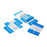 WJPC Cartes flash de multiplication mathématiques de qualité supérieure Cartes flash d'impression personnalisées pour les enfants