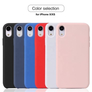 Saiboro 2019 Nuovi Arrivi nero della copertura posteriore del <span class=keywords><strong>silicone</strong></span> cassa del telefono per il <span class=keywords><strong>iphone</strong></span> x xr xs max <span class=keywords><strong>8</strong></span> 7 6 6 s - Product Image 6