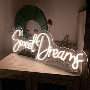 Vente en gros en usine enseignes au néon en acrylique de style moderne personnalisé clair monté sur LED - Product Image 5