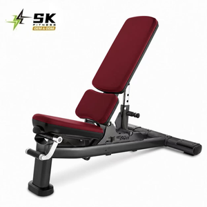 Banc de musculation multi-positions SK Commercial, robuste et professionnel, pour entraînement de force et musculation. - Product Image 1