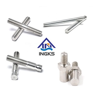 A2 A4 Lớp 8.8 Thép Carbon Đầy Đủ Chủ Đề Nửa Chủ Đề Thép Không Gỉ Luồng Thanh Stud Bolt - Product Image 1