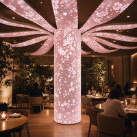 P2.5 Flexibles LED-Display Indoor LED-Bildschirm Kundenspezifische Form LED-Videowand für Club KTV Bühne Werbung Vollfarbig