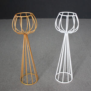 <span class=keywords><strong>Vase</strong></span> en verre en métal d'art géométrique doré créatif <span class=keywords><strong>Vase</strong></span> à fleurs en tube à essai pour centres de table de mariage - Product Image 2