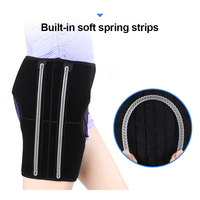 HWWA-0166 # Attelle de hanche en gros avec protection de cuisse et de jambe, soutien lombaire, attelle de hanche et de cuisse pour entorse et arthrite