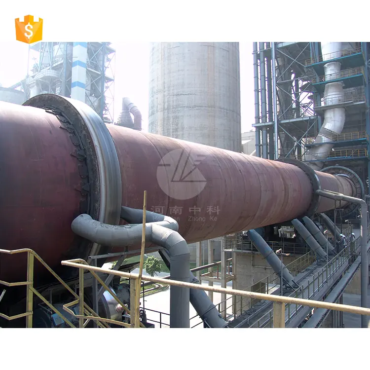 1000t/d Cement clinker rotary kiln Cement Lime Making Production Plant