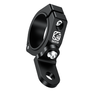 Support de fixation multifonction en aluminium CNC de 2 pouces pour guidon de moto tout-terrain, pour drapeau, projecteur et fouet - Personnalisation directe usine