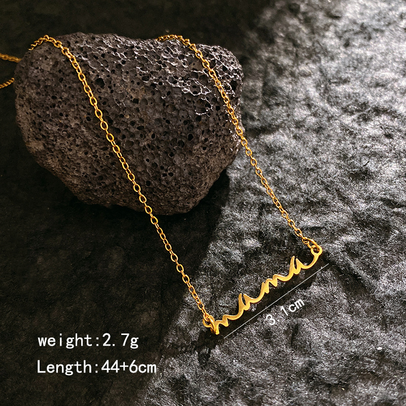 Gold-mama necklace