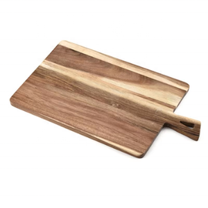 Planche à découper en bois de noyer avec poignée, bloc à découper rectangulaire, plateau de service pour la cuisine - Product Image 4
