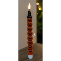 Nuevas Velas LED de Halloween con Forma de Calavera y Fantasma, Llama de Bala, Luz Blanca Cálida, Clasificación IP20, Funciona con 2 Pilas AAA